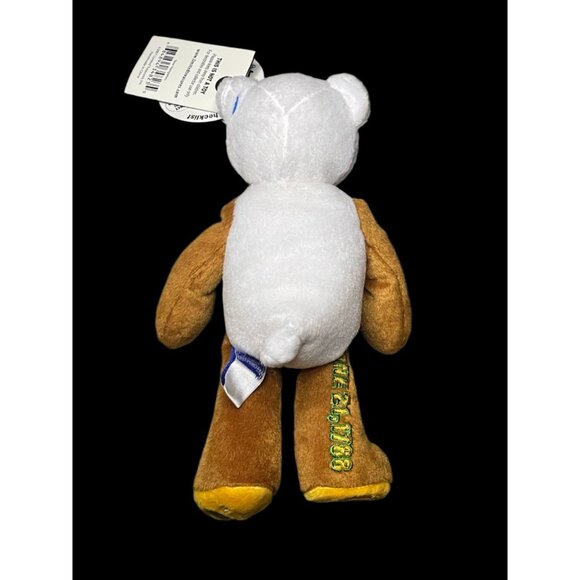 2000 Limited Treasures New Hampshire State Quarter Coin Bean Bear Plush - Picture 4 of 5